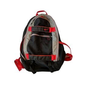 Nike Red Black Padded Computer Backpack